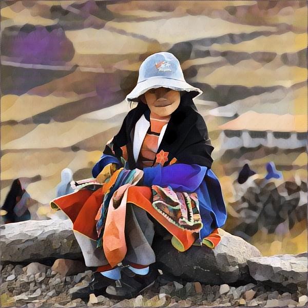 Titicaca girl
